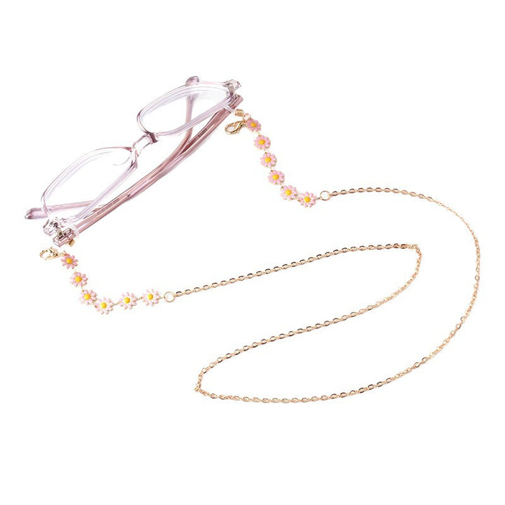Floral Charm Brillen Kette Karnz