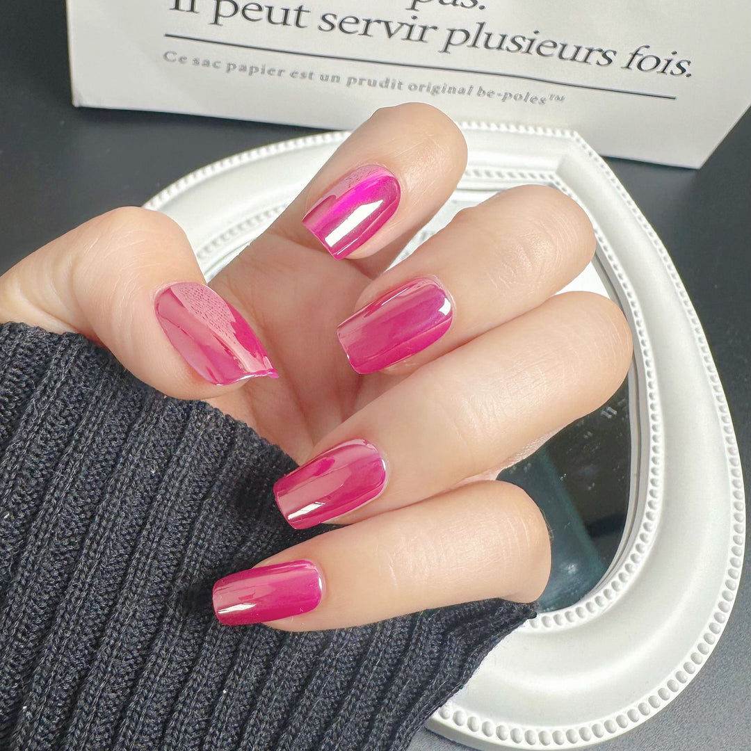 Hochglanz Press-On Nagelset