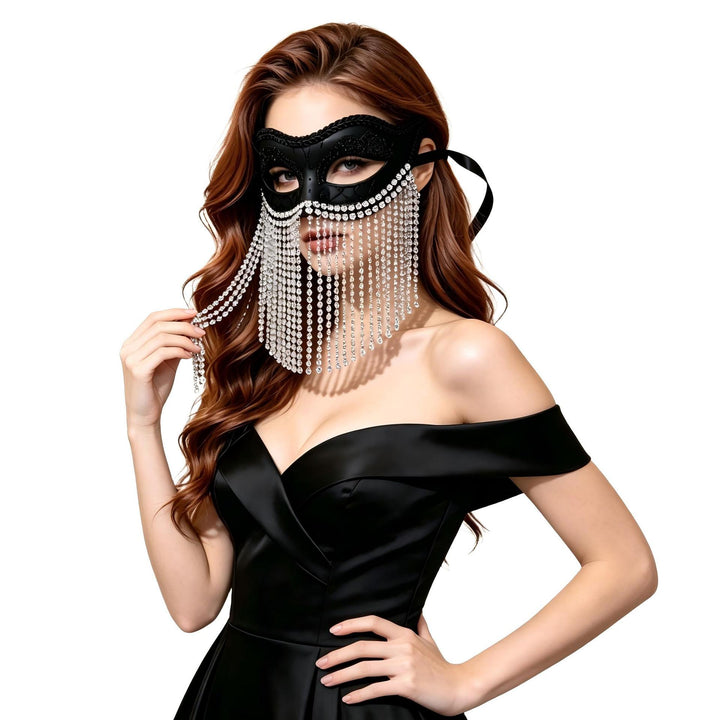 Pailletten Maske