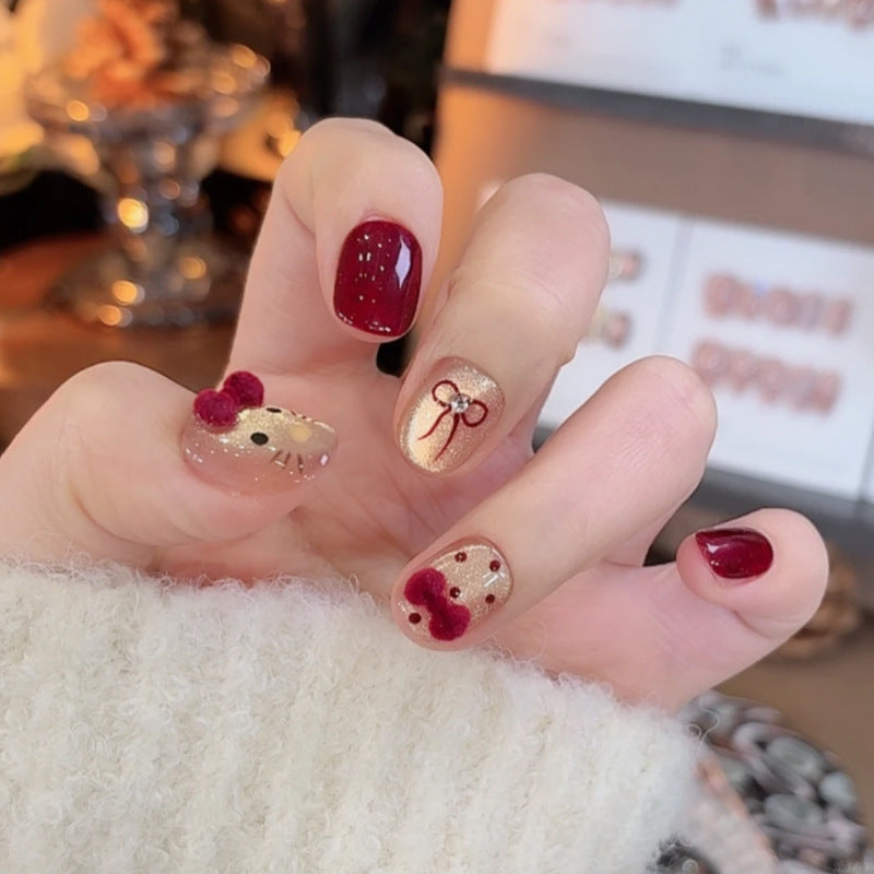 Verspielt Charakter Nagelkunst Set