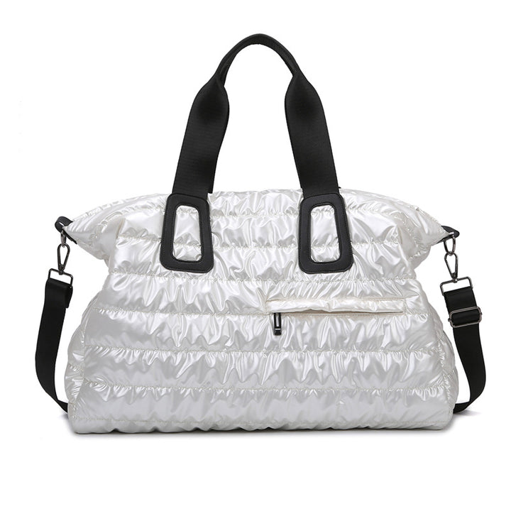 Stylische Puffer-Wochenend-Tasche