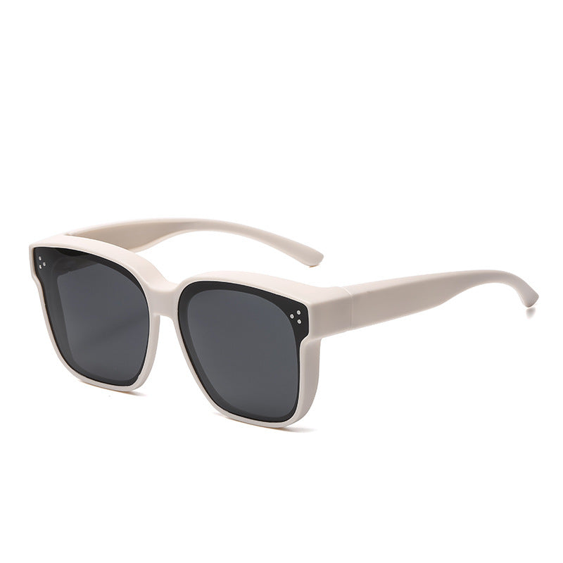 Modische Übergroße Rechteckige Sonnenbrille