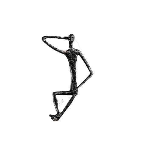 Dekorative Sitzfigur