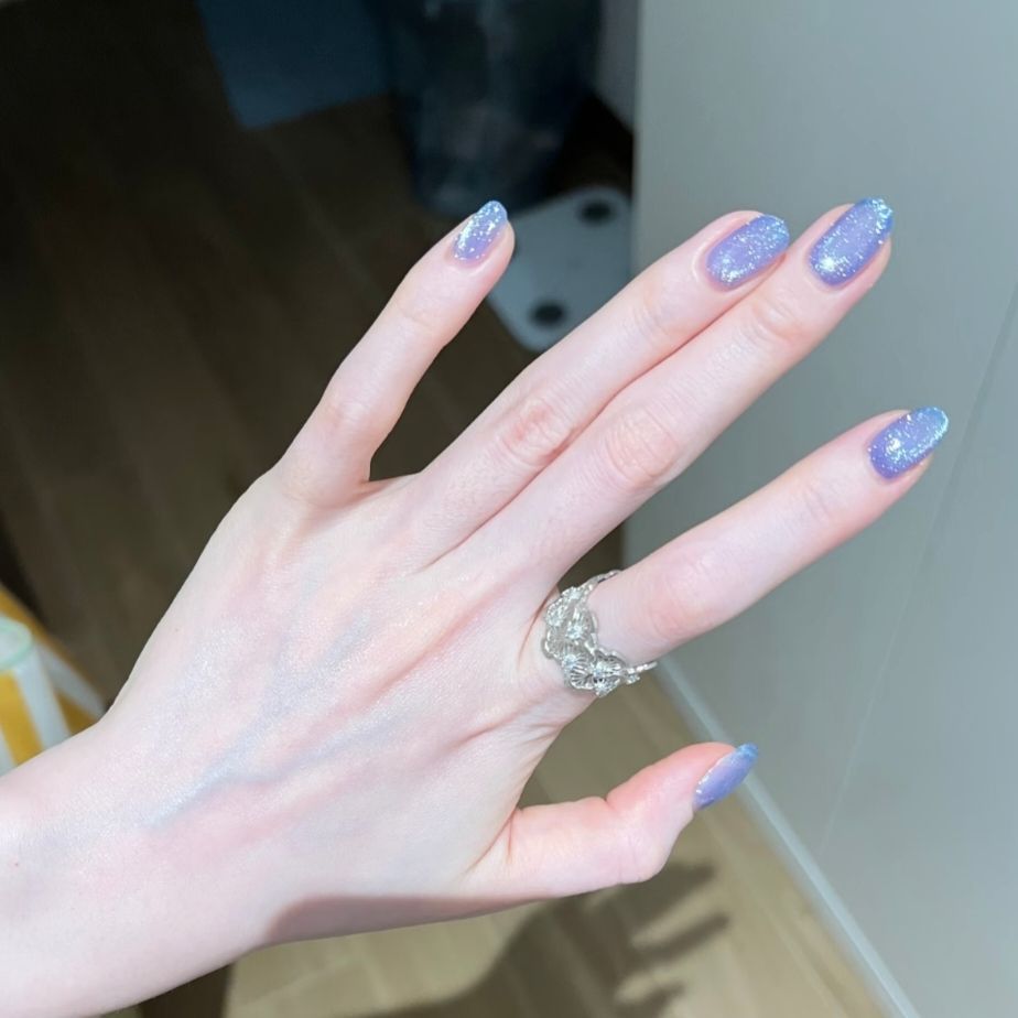 Künstlerisches Ombre Glitter Nagelkunst Set Karnz
