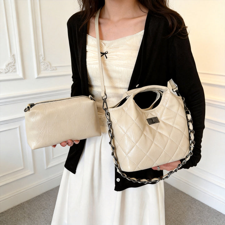 Gequiltete Designer-Handtasche Karnz