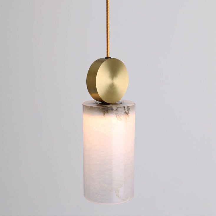 Elegante Marmor Pendelleuchte