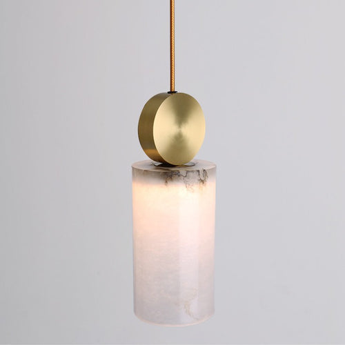 Elegante Marmor Pendelleuchte