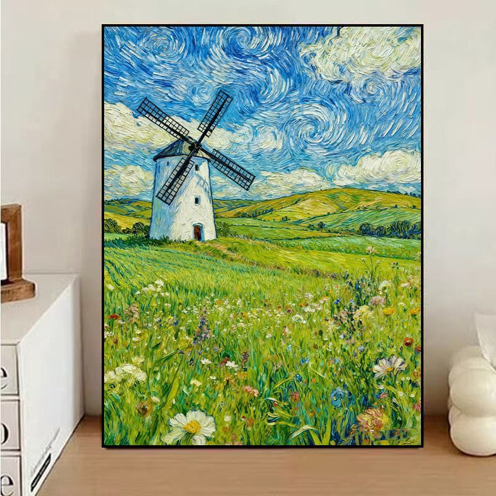 Impressionist Landschafts Kunstdruck Karnz