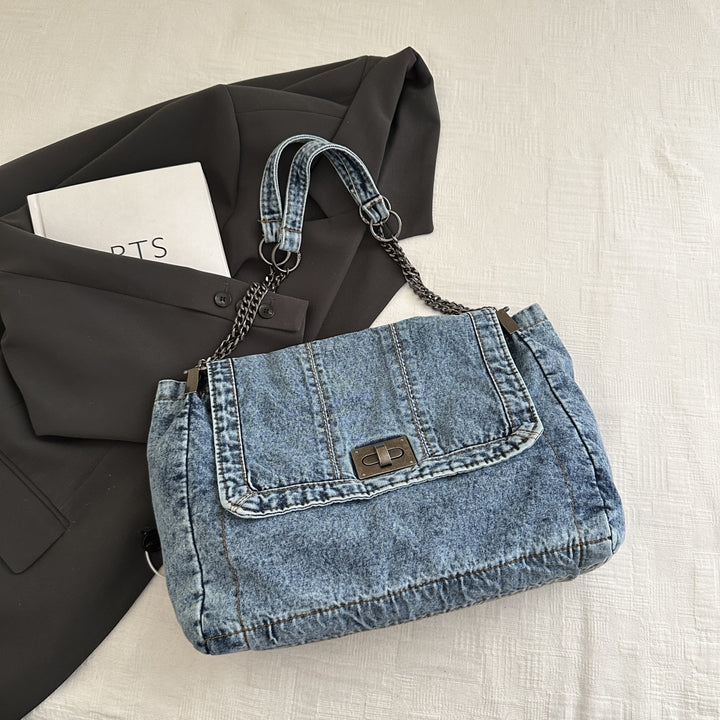 Chic Denim Umhängetasche