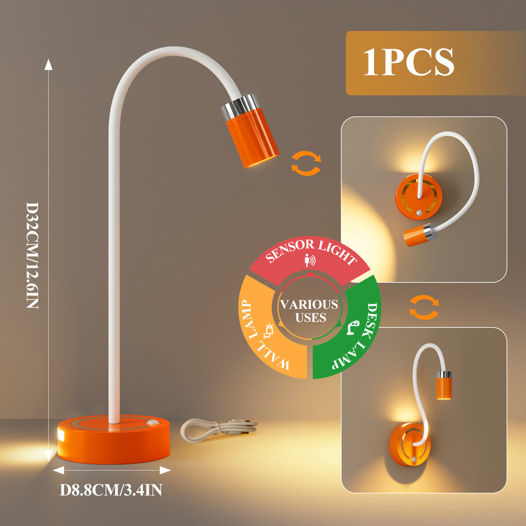 Flexible LED Tisch- und Wandlampe