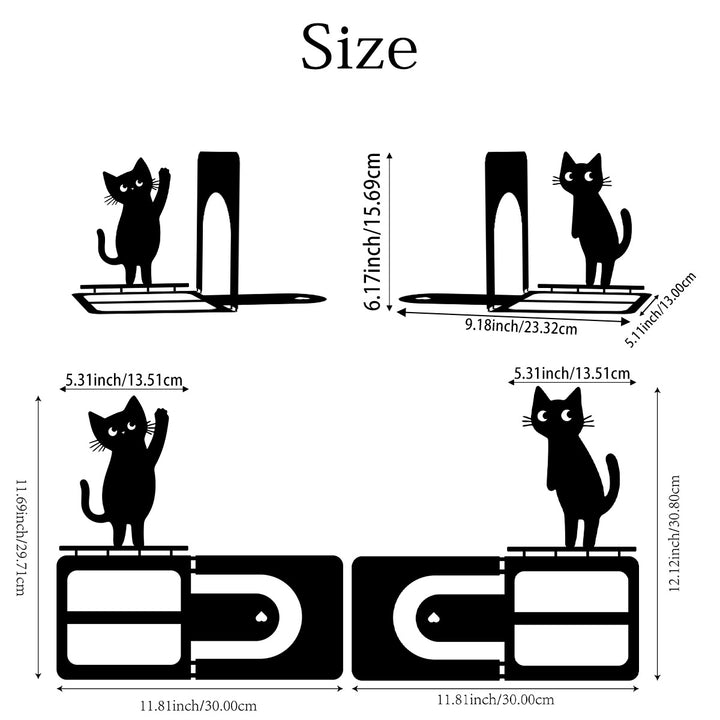 Dekorative Bücherstützen im Tierdesign