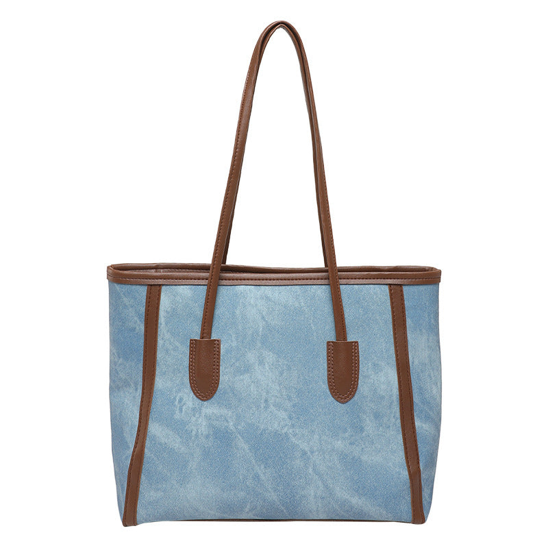 Klassische strukturelle Canvas-Tote-Tasche