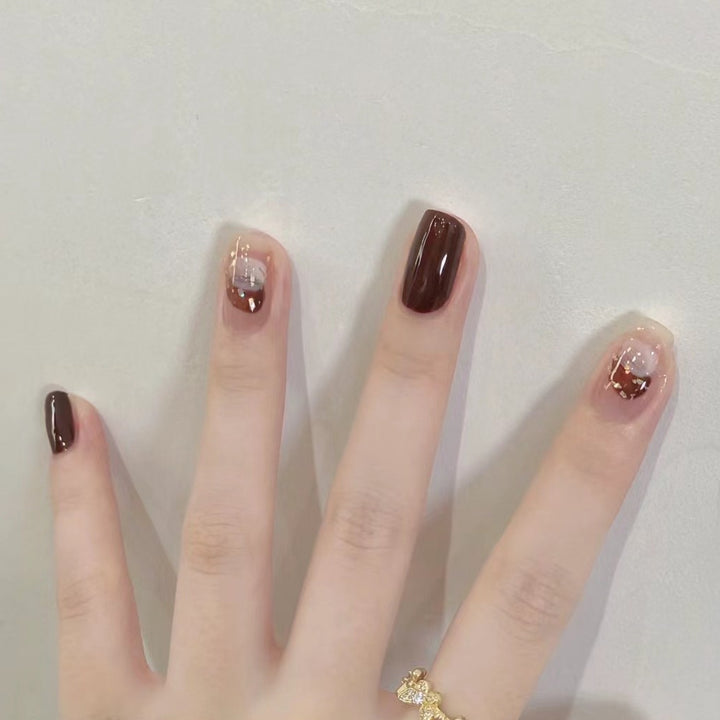 Luxuriöse Glänzende Nagelkunst