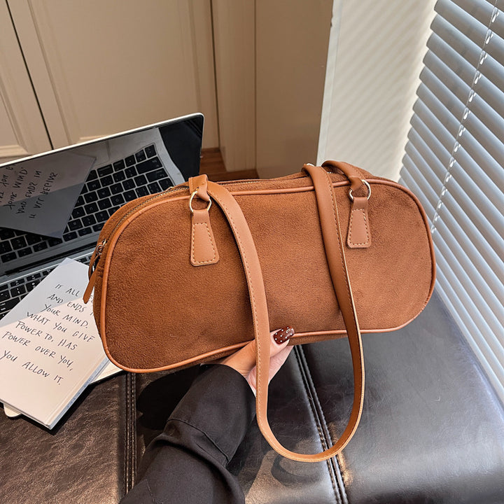 WoChic Faux Wildleder Handtasche Karnz