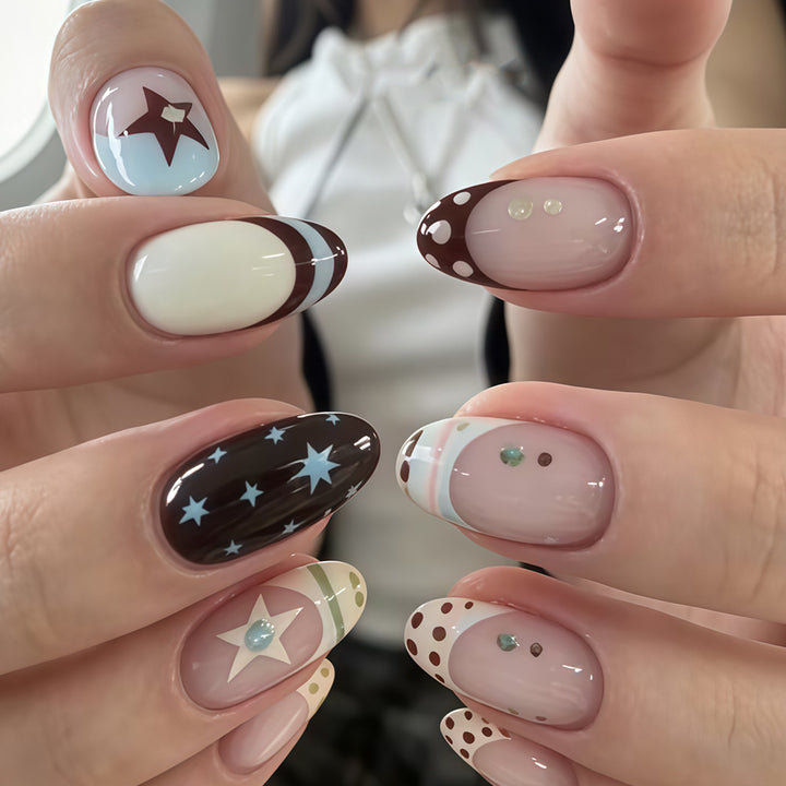 Trendige Nagelkunst Design Set Karnz
