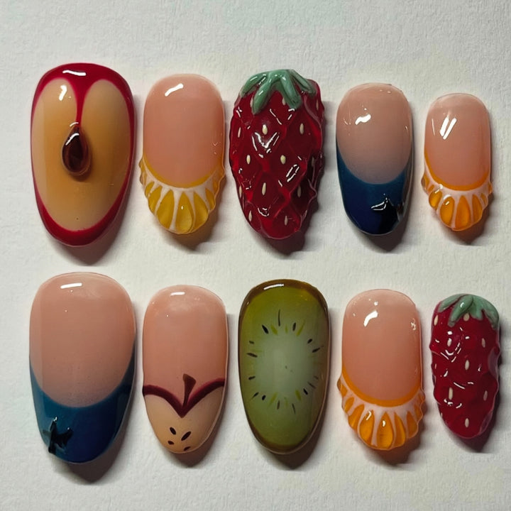 Thematic Artisan Press-On Nail Set Karnz