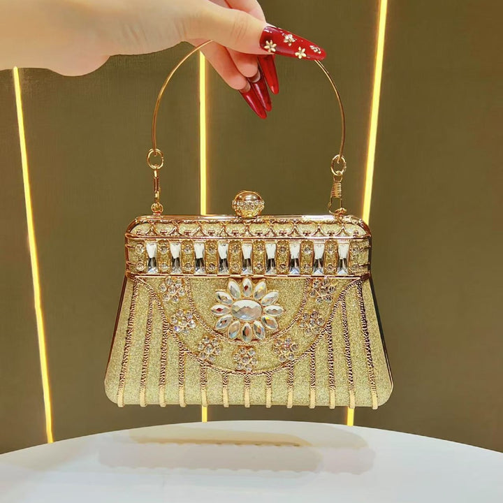 Vintage-inspirierte Abendhandtasche