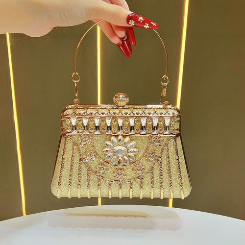 Vintage-inspirierte Abendhandtasche