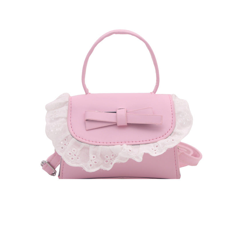 Elegante Rüschenschleifen-Crossbody-Handtasche Karnz