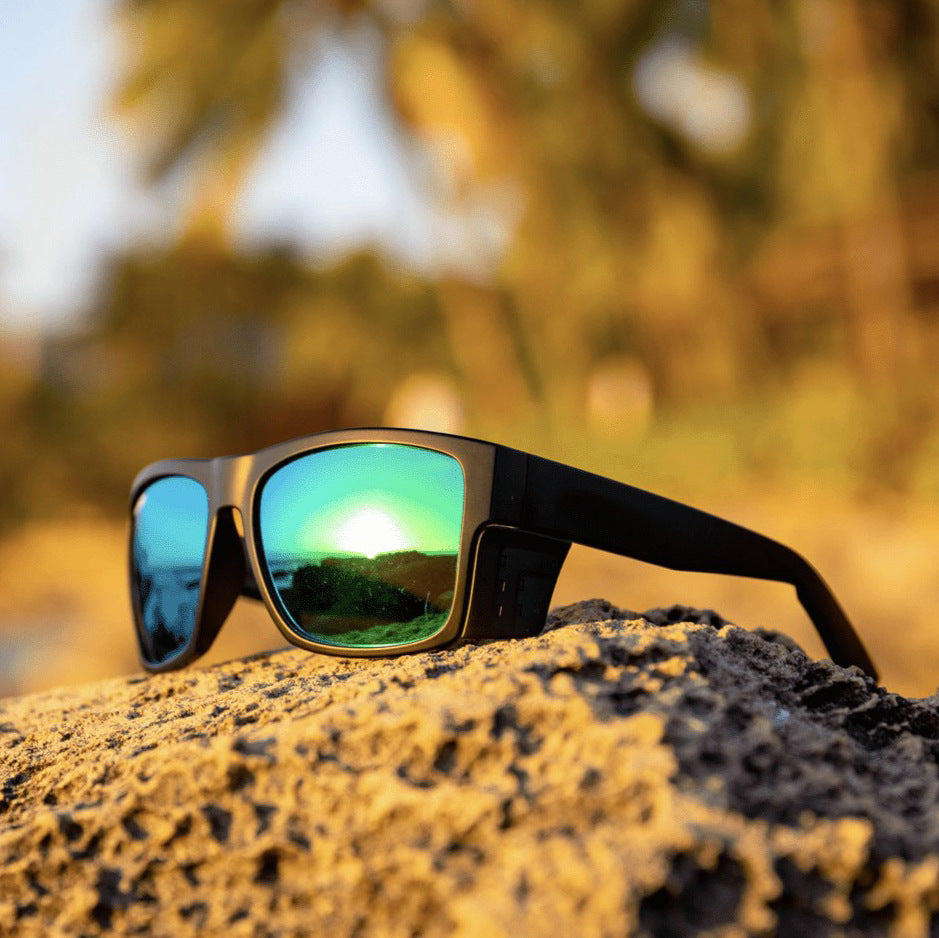 Herren Sportliche Sonnenbrille Karnz