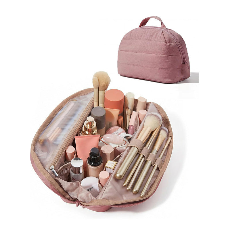 Kosmetik-Organizer Tasche mit Durchsichtigen Fächern Karnz