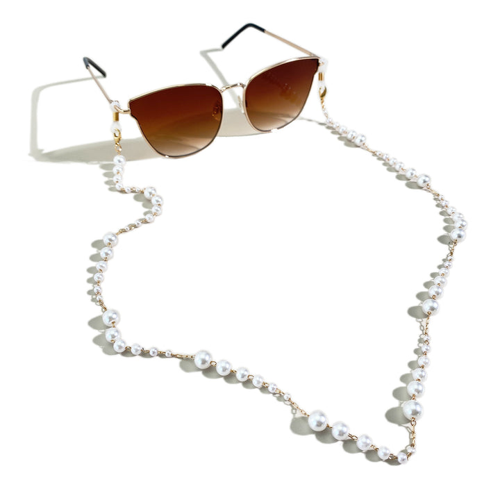 Elegante Perlen Brillenketten Karnz