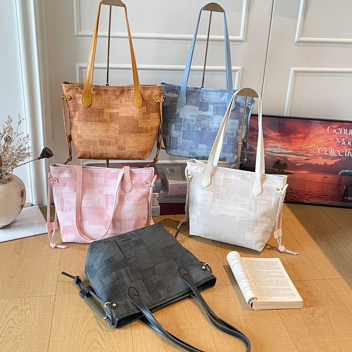 WoTextured Canvas Tote Bag Karnz