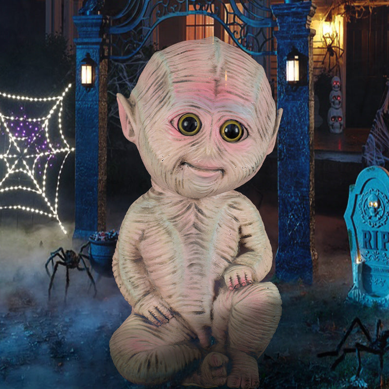 Realistische Baby Alien Figurine Karnz