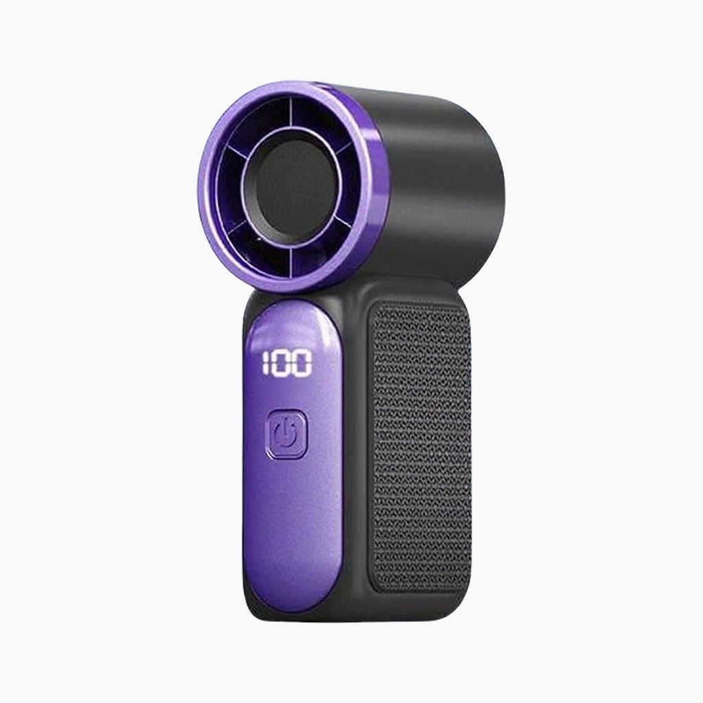 Damen tragbarer Mini Ventilator mit digitaler Anzeige Karnz