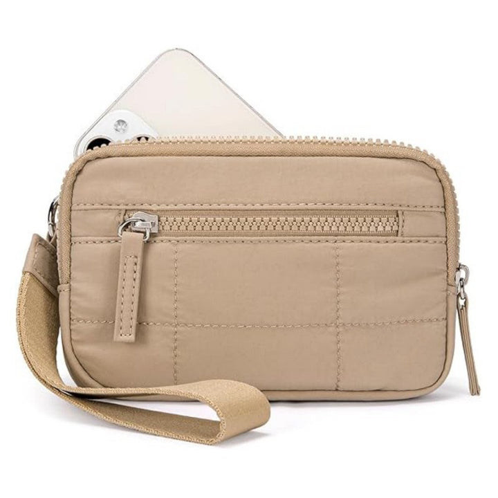 Praktische Handgelenktasche mit Reißverschlussfächern Karnz