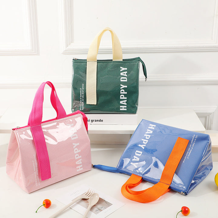 Isolierte Lunch-Tasche mit Reißverschluss