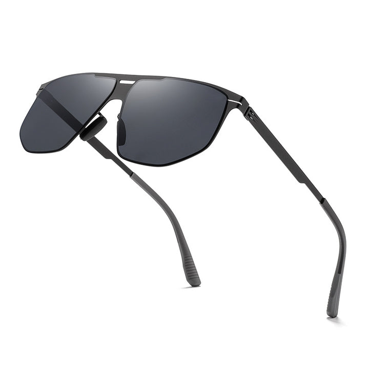 Trendy Quadrat Rahmen Sonnenbrille Karnz