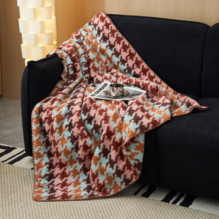 Gemütliche dekorative Fleece-Decke