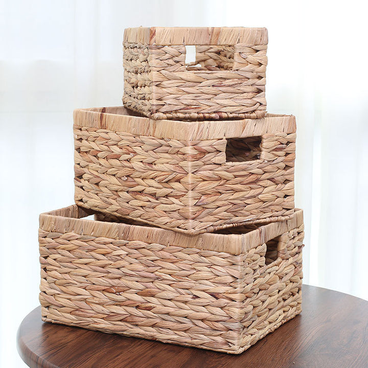 Handgefertigter Organizer-Korb mit Zwei Griffen Karnz