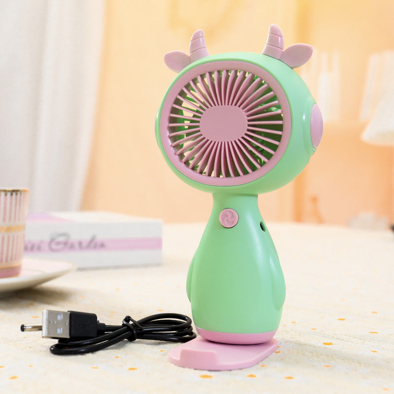 Damen Tragbarer Handventilator mit interaktivem Tierdesign Karnz