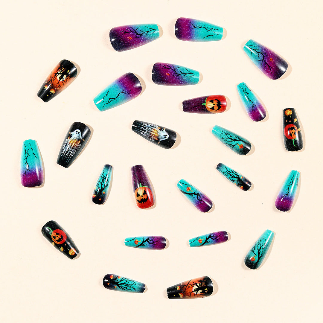 Halloween-Themen 3D Acryl-Nageldesign Set Karnz 1789713451
