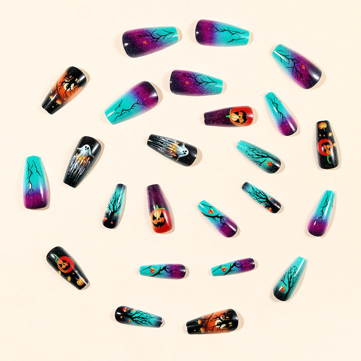 Halloween-Themen 3D Acryl-Nageldesign Set Karnz 1789713451