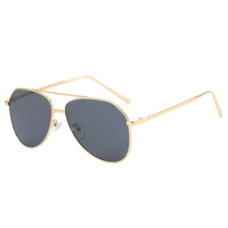 Damen trendige Aviator Sonnenbrille mit dezentem Farbverlauf Karnz