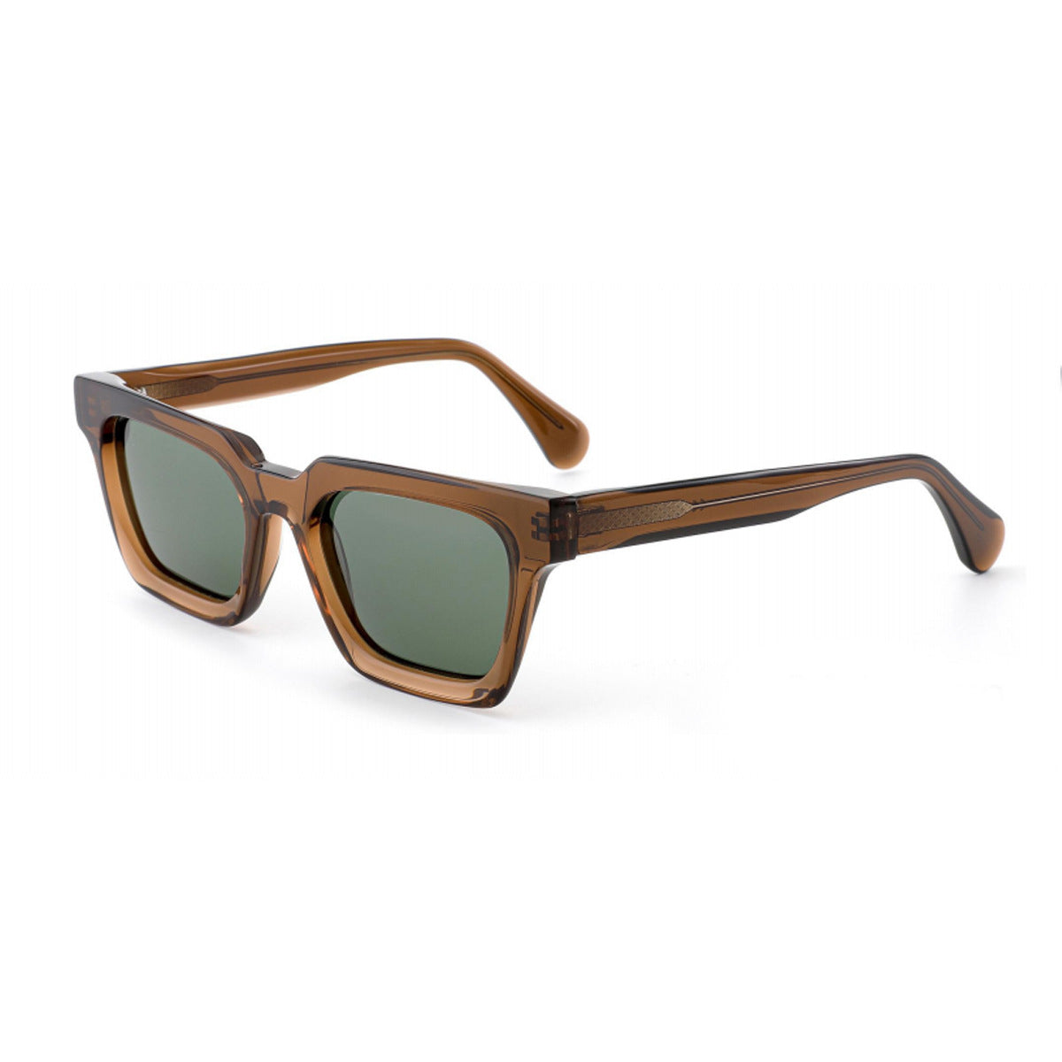Damen stylische Sonnenbrille mit modernem Kunststoffrahmen Karnz