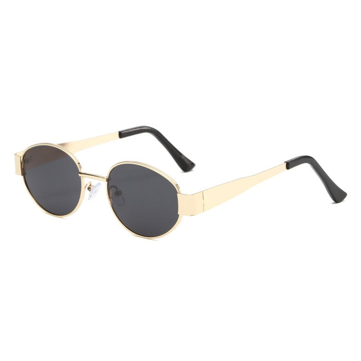 Retro-Runde-Rahmen-Sonnenbrille Karnz