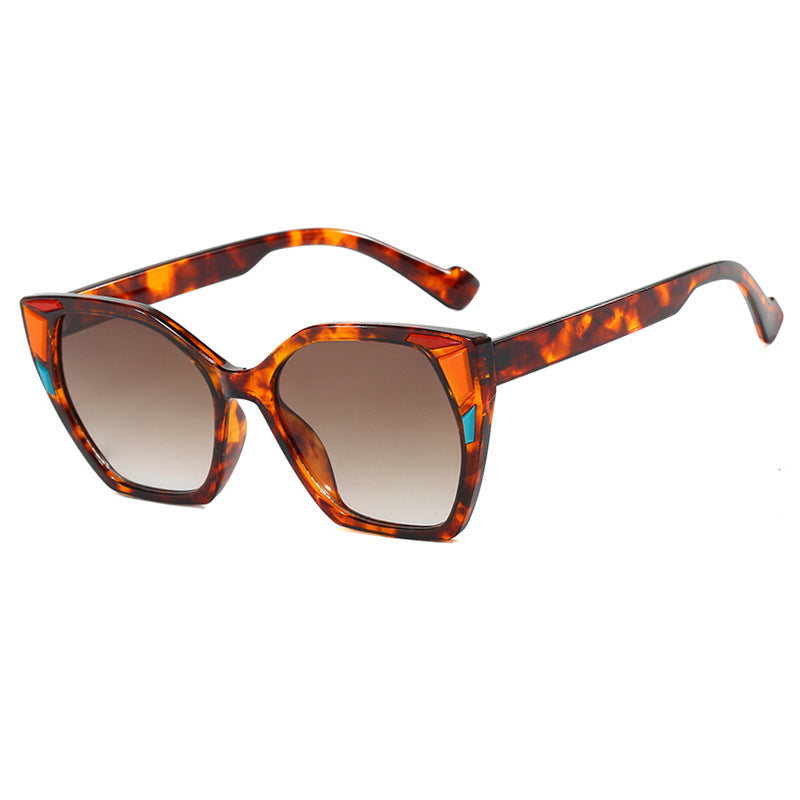 Damen modische Geometrische Designerbrille Karnz