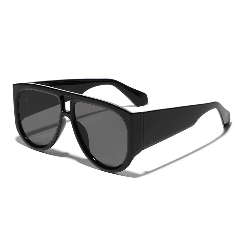 Damen modische Oversized-Sonnenbrille mit ergonomischem Rahmen Karnz