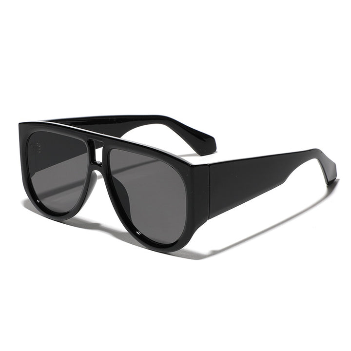 Damen modische Oversized-Sonnenbrille mit ergonomischem Rahmen Karnz