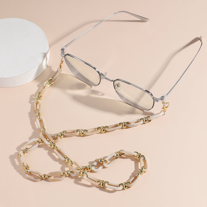 Modische Sonnenbrille mit Kettenanhänger Karnz