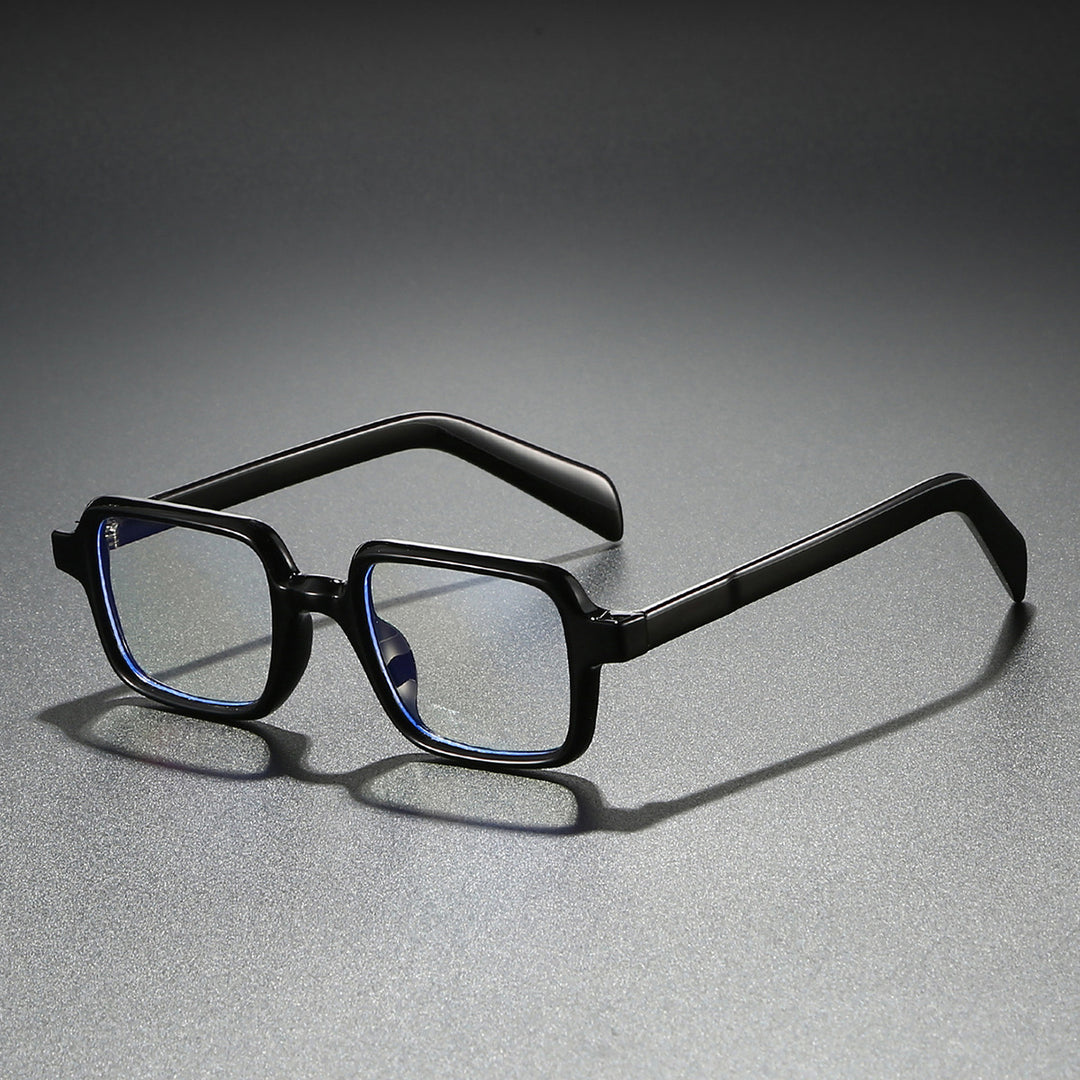 Damen modische Sonnenbrille im eleganten Quadratdesign mit breiten Bügeln Karnz