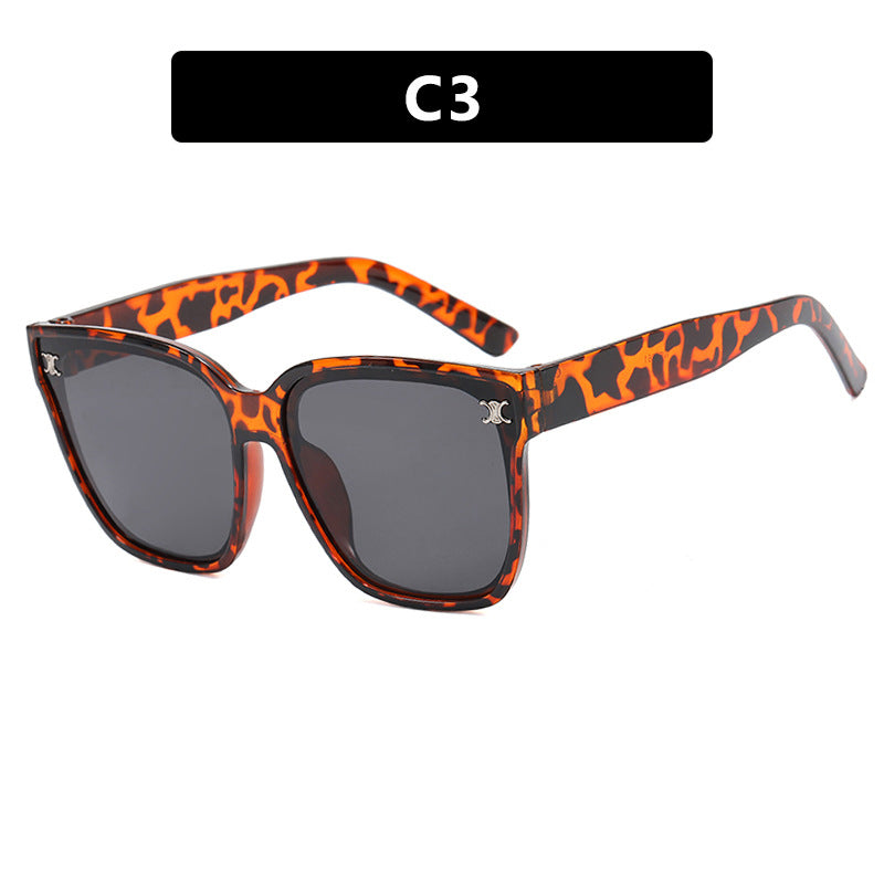 Damen modische quadratische Sonnenbrille mit hochwertigen, farbwechselnden Gläsern Karnz