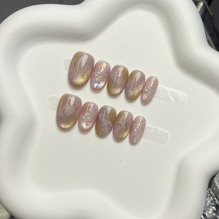 Premium Gel Finish Press-On Nails Set