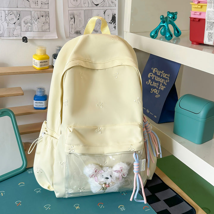 Niedlicher transparenter Taschenrucksack