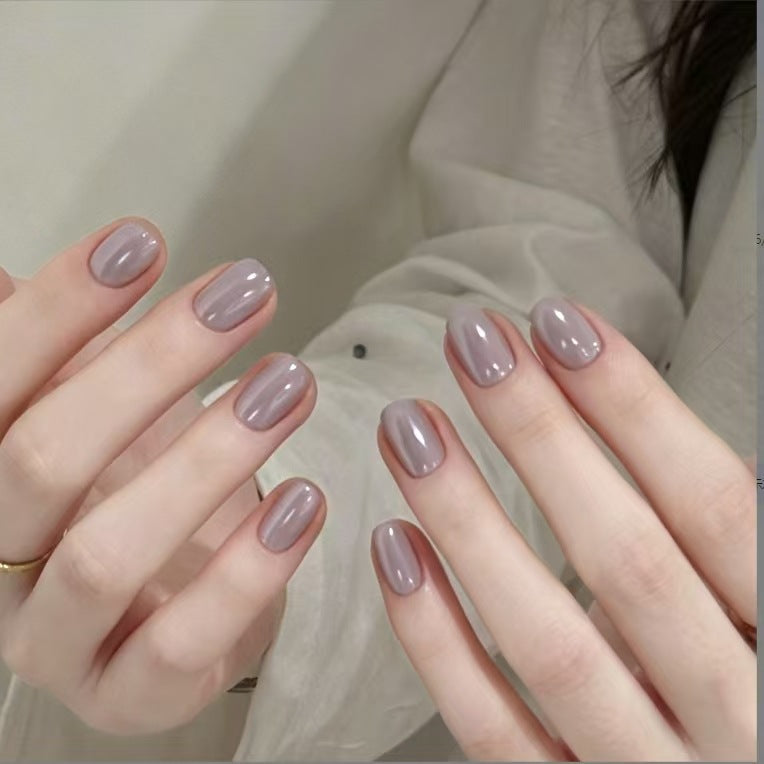 Elegante Glänzende Nagelerweiterungen