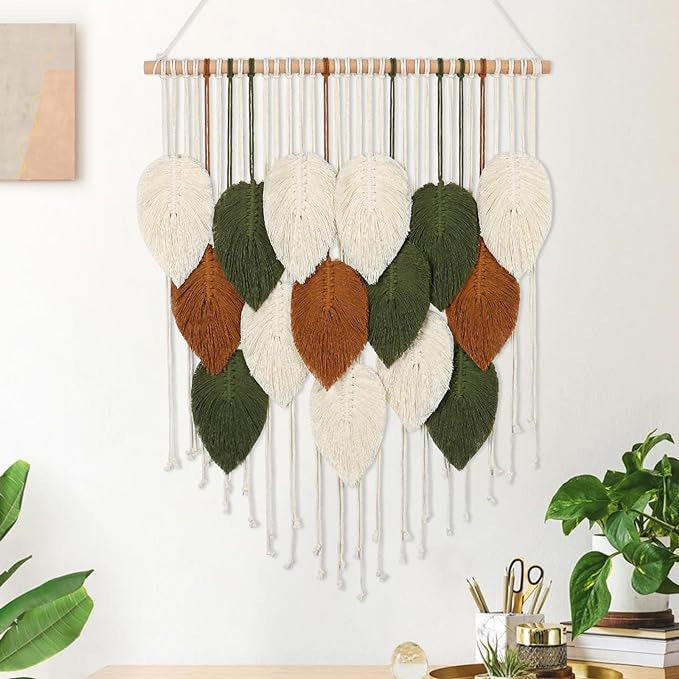 Heimdekor Macramé Wandbehang Karnz